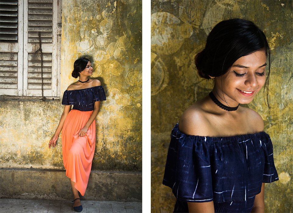 off shoulder top