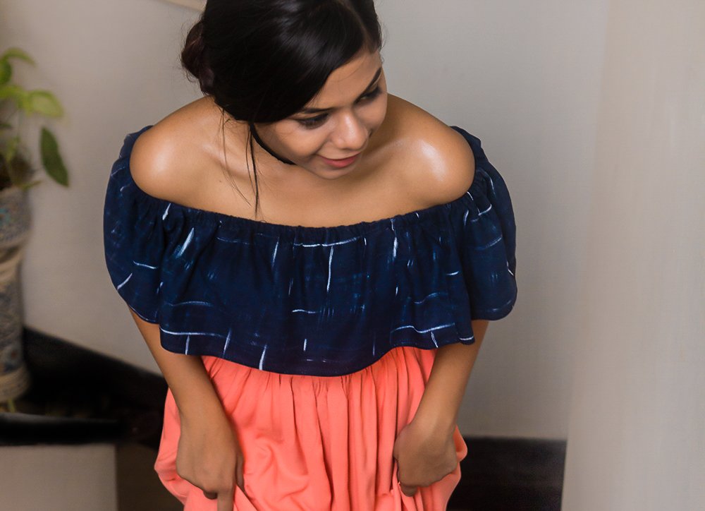 off shoulder top